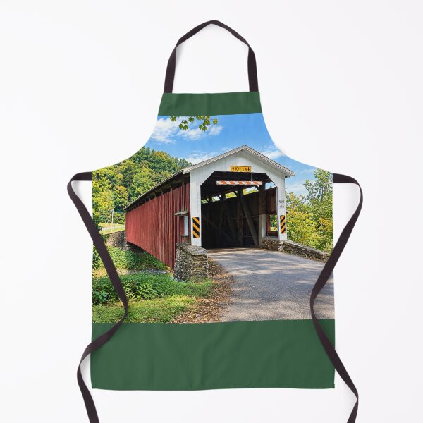 Item preview, White Rock Forge Covered Bridge 427 designed and sold by gotucoveredart.