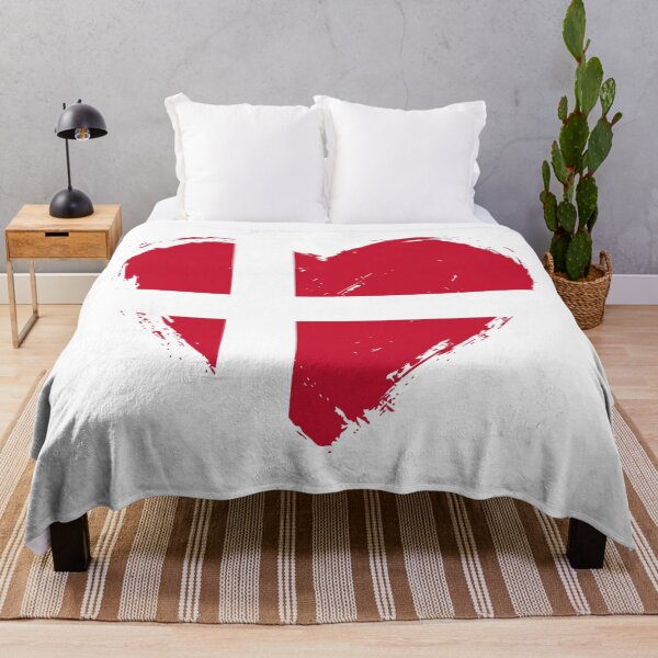 Item preview, Distressed Denmark Flag Heart DK designed and sold by shitpostee.