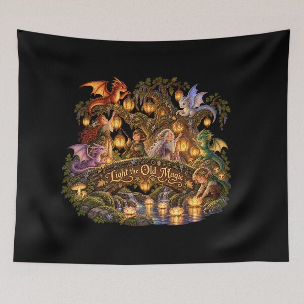 Item preview, Light the Old Forest Magic designed and sold by Knightzoro Studio.