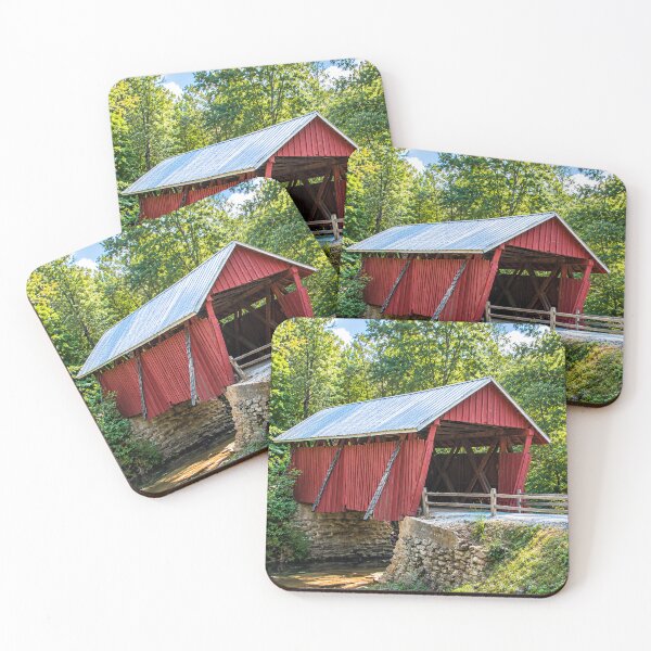 Item preview, Campbell's Covered Bridge 363 designed and sold by gotucoveredart.