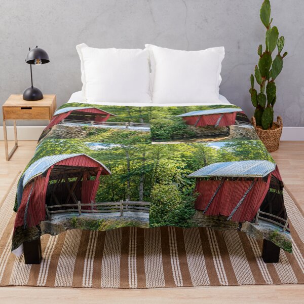 Item preview, Campbell's Covered Bridge 363 designed and sold by gotucoveredart.