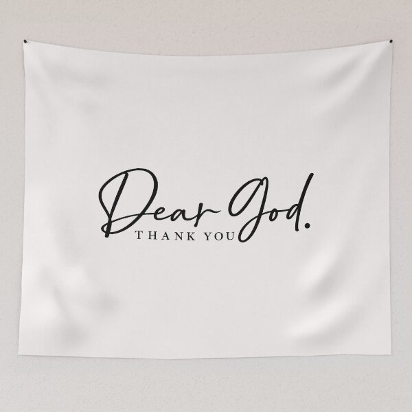Item preview, Dear God Thank You Christian Faith designed and sold by moabeArtistic.