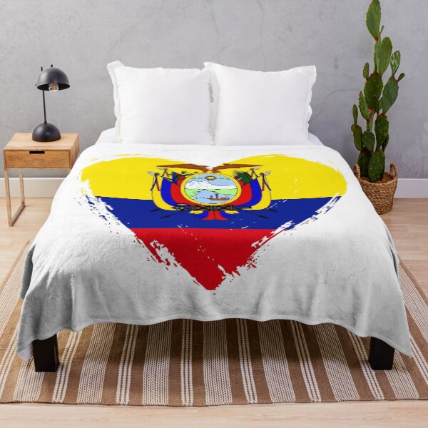Item preview, Distressed Ecuador Flag Heart EC designed and sold by shitpostee.