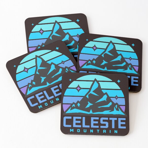 Artikelvorschau, Celeste Mountain Retro Sonnenuntergang entworfen und verkauft von AXA-Walahada.