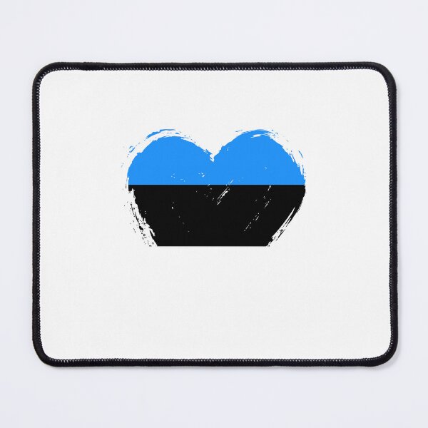 Item preview, Distressed Estonia Flag Heart EE designed and sold by shitpostee.