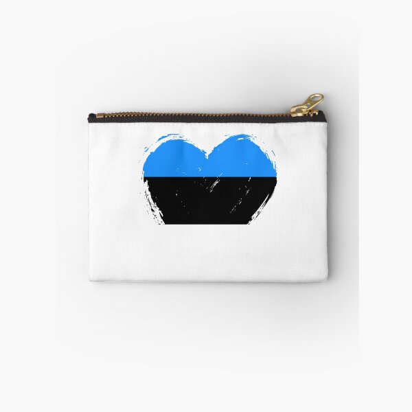 Item preview, Distressed Estonia Flag Heart EE designed and sold by shitpostee.