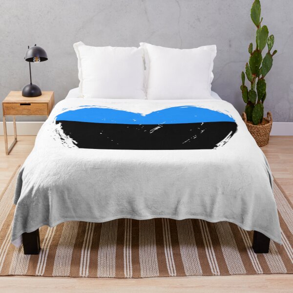 Item preview, Distressed Estonia Flag Heart EE designed and sold by shitpostee.
