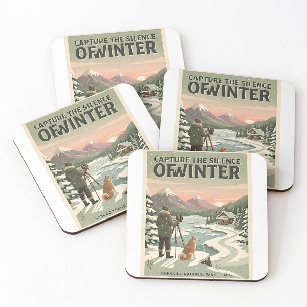 Item preview, Akita Inu Winter Photographer designed and sold by PictoVibe.