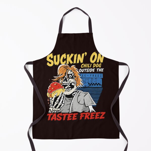 Item preview, Skeleton Eating Chili Dog At Tastee Freez designed and sold by AXA-Walahada.