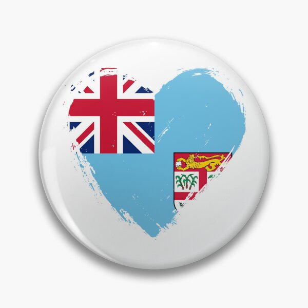 Item preview, Distressed Fiji Flag Heart FJ designed and sold by shitpostee.