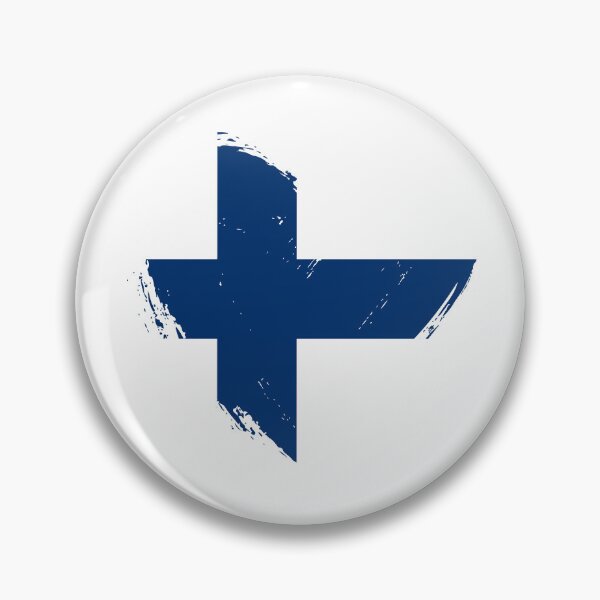 Item preview, Distressed Finland Flag Heart FI designed and sold by shitpostee.
