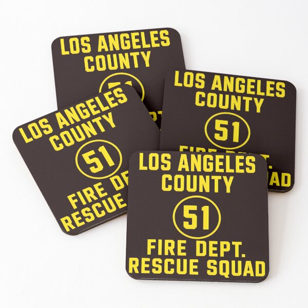 Item preview, Los Angeles County Fire Dept Rescue Squad 51  designed and sold by AXA-Walahada.