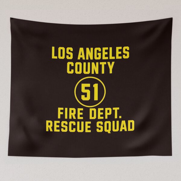 Item preview, Los Angeles County Fire Dept Rescue Squad 51 designed and sold by AXA-Walahada.