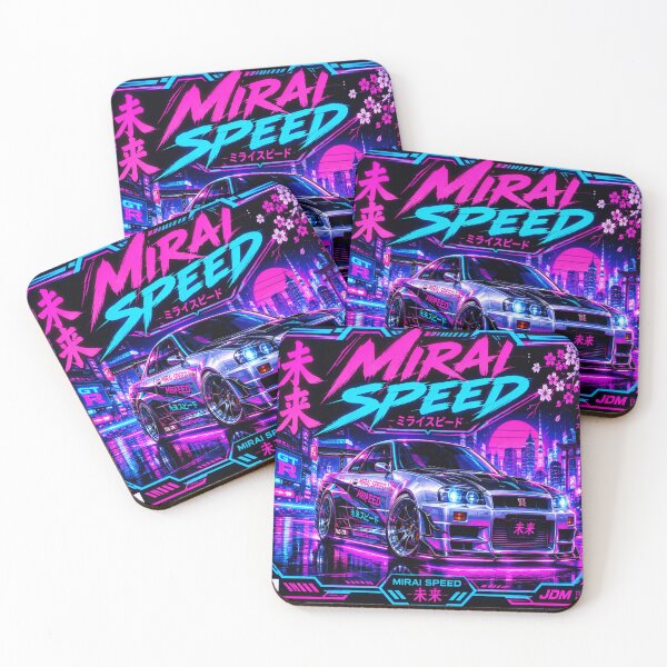 Item preview, Mirai Speed Cyberpunk JDM Car designed and sold by MAVIRA ART.