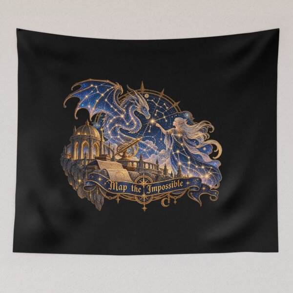 Item preview, Map the Impossible Stars designed and sold by Knightzoro Studio.