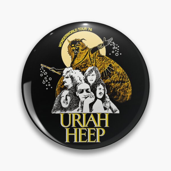 Item preview, Uriah Heep Wonderworld Tour 1974 designed and sold by VioletNance.