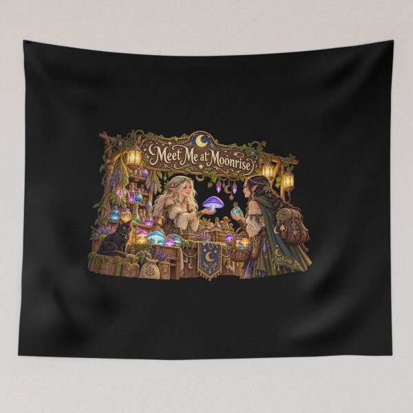 Item preview, Meet Me at Moonrise Tonight designed and sold by Knightzoro Studio.