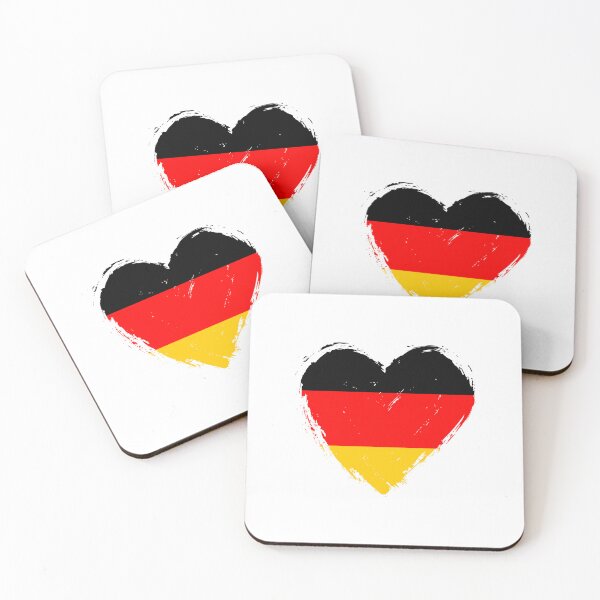 Item preview, Distressed Germany Flag Heart DE designed and sold by shitpostee.