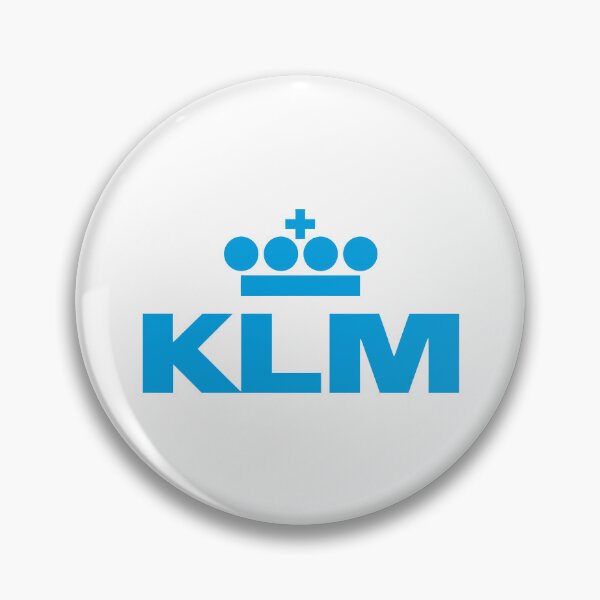 Item preview, KLM Royal Dutch Airlines Logo – Crown Emblem Airline Brand designed and sold by Veronicaadvan.
