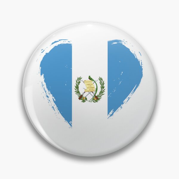 Item preview, Distressed Guatemala Flag Heart GT designed and sold by shitpostee.