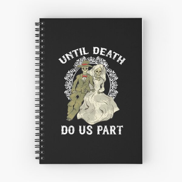 Item preview, Skeleton Couple Until Death Do Us Part Wedding Bride Groom  designed and sold by funnytshirtemp.