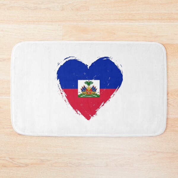 Item preview, Distressed Haiti Flag Heart HT designed and sold by shitpostee.