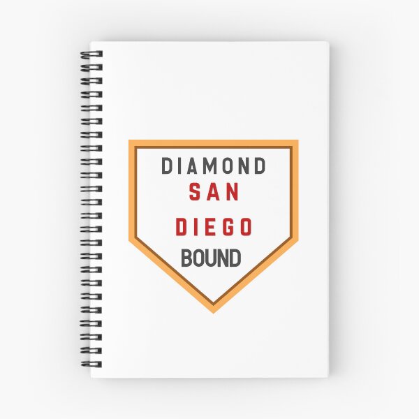 Item preview, San Diego Diamond Bound.  San Diego Baseball.  Gift for a Baseball Mom.  Gift for a Baseball Dad. designed and sold by ShrimpAndGrits.