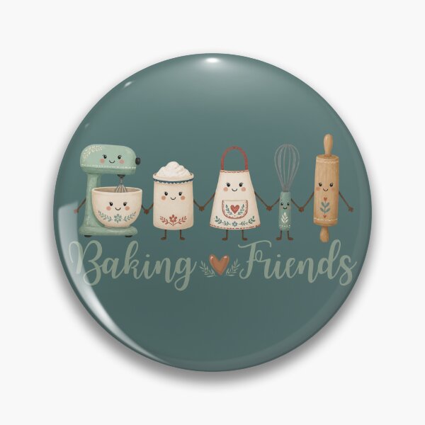 Item preview, Baking Friends Cute Kitchen Tools designed and sold by Shedronpanda.