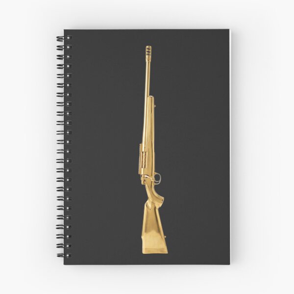 Item preview, Luxury Gold Rifle Elegant Wall Art designed and sold by Midnight Gilded.