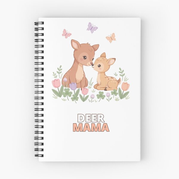 Item preview, Deer Mama Doe Fawn Meadow Mothers Day designed and sold by ThreeFlyingAces.
