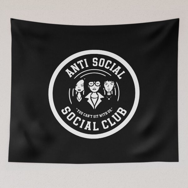 Item preview, Anti Social Social Club You Cant Sit With Us. designed and sold by KarienaleeKk.