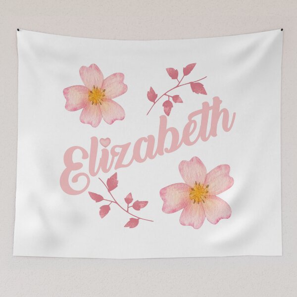 Item preview, Elizabeth Pink Cherry Blossom Floral Aesthetic designed and sold by Shakira & Sahir Press Alliance.