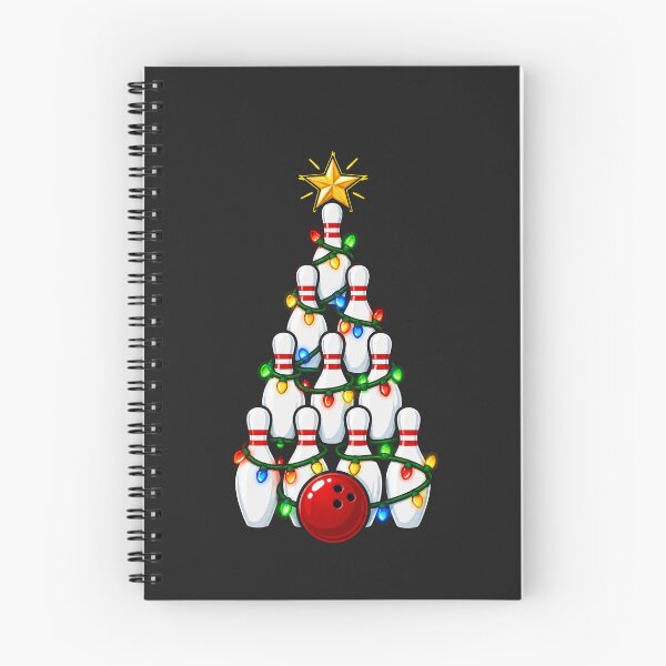 Item preview, Bowling Pin Christmas Tree with Lights designed and sold by Quirky Cotton Collective.