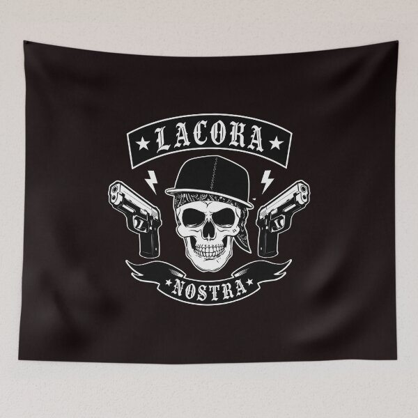 Item preview, Lacoka Nostra Skull Pistols  designed and sold by QueenLeachqq.