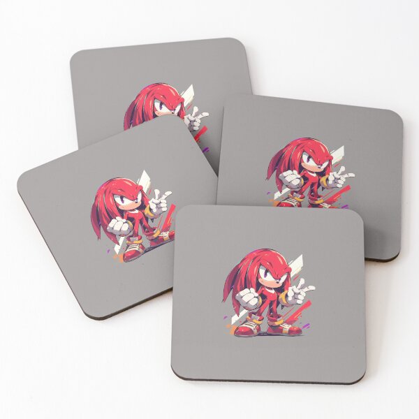 Item preview, Knuckles Dynamic Pose Gaming Fan Art T-Shirt-37 designed and sold by rockymorech.