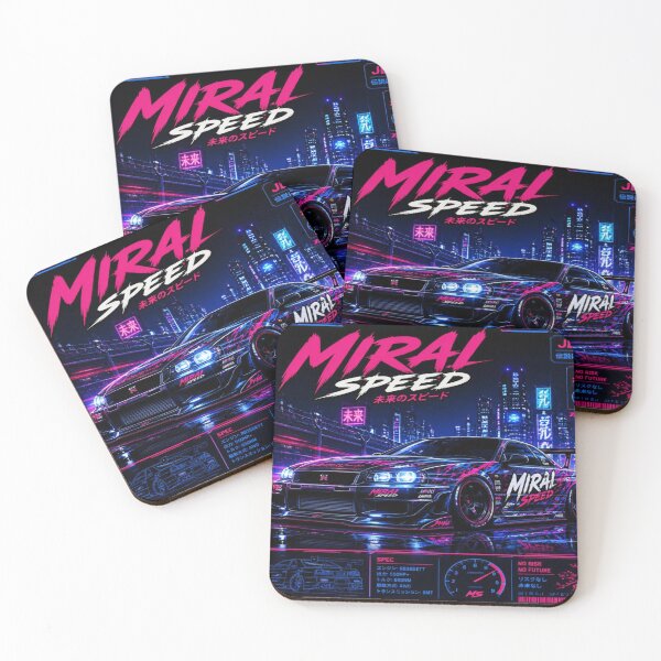 Item preview, Mirai Speed Tokyo Drift Cyberpunk Car designed and sold by MAVIRA ART.