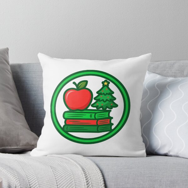 Item preview, Teacher Christmas Badge Sticker — Teacher Holiday Gift designed and sold by TMS-Studio.