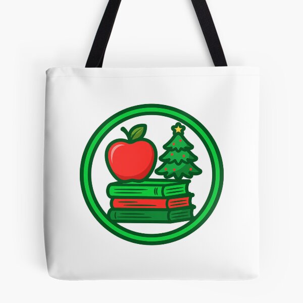 Item preview, Teacher Christmas Badge Sticker — Teacher Holiday Gift designed and sold by TMS-Studio.