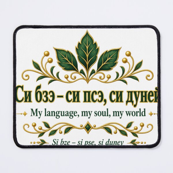 Item preview, My Language My Soul Circassian Language Design designed and sold by ys96.