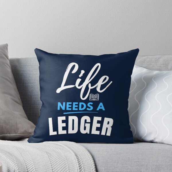 Item preview, Life Needs a Ledger – Funny Accounting Typography designed and sold by FCA SIR MERCH .