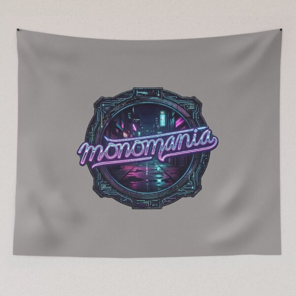Item preview, Monomania Neon Script Dark Atmosphere-32 designed and sold by stefanieuk2.