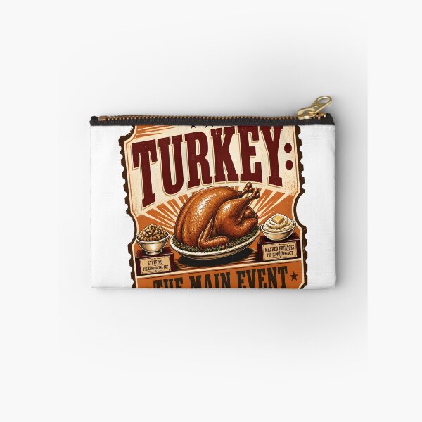 Item preview, Turkey The Main Event – Vintage Thanksgiving Roast designed and sold by LiviuGligoros.