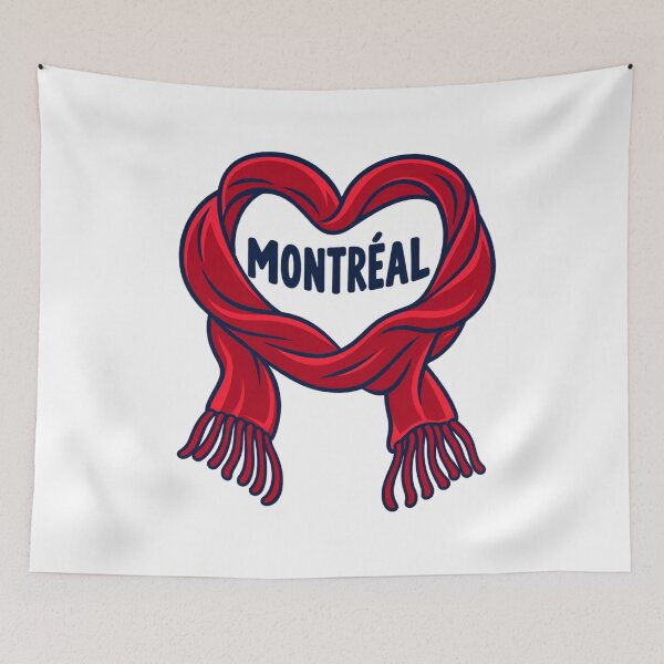 Item preview, Montreal Scarf Heart: Wrapped in City Love designed and sold by Fenay Designs.