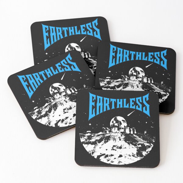 Item preview, EARTHLESS Skull Comet Psychedelic Rock Art designed and sold by TudyEvansio.