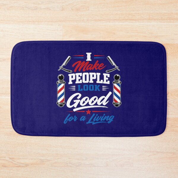 Item preview, I Make People Look Good for a Living Barber Shirt | Funny Barber Quote Design designed and sold by DesignHouse07.