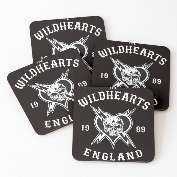 Item preview, The Wildhearts England Skull Lightning Rock Band Emblem designed and sold by Ahkamnash.