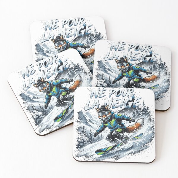 Item preview, Born for Snow – Fox Edition Classic T-Shirt designed and sold by E-Capoeira shop.