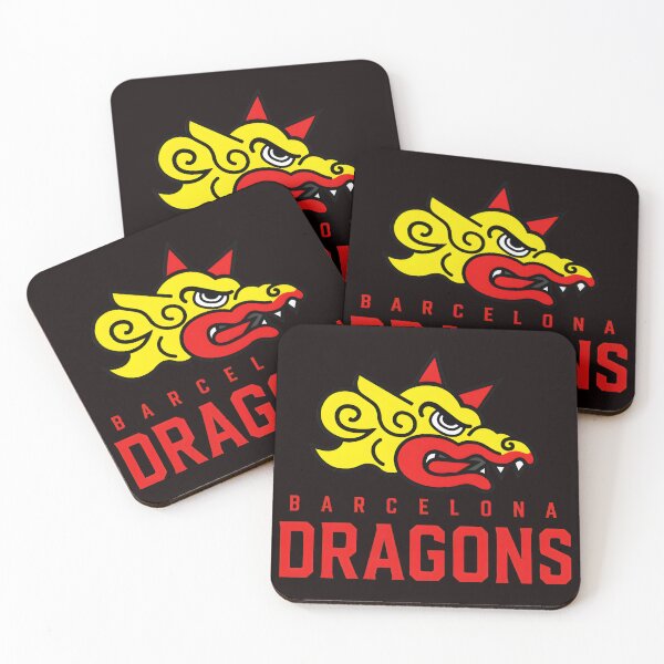 Artikelvorschau, Barcelona Dragons Retro Emblem entworfen und verkauft von Ahkamnash.
