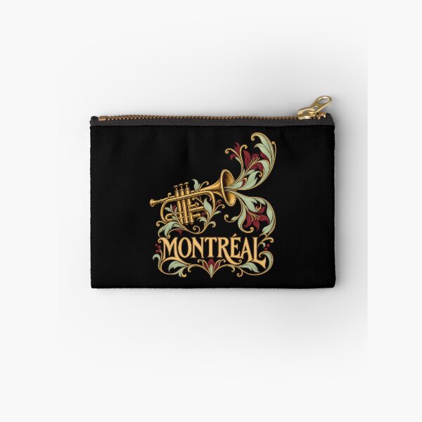 Item preview, Montreal Floral Trumpet: Golden Jazz Flourishes designed and sold by Fenay Designs.