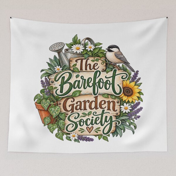 Item preview, The Barefoot Garden Society designed and sold by J-CCreations.